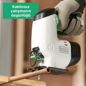 Black & Decker Reviva 12V Şarjlı Dekupaj Testere Makinesi - 3