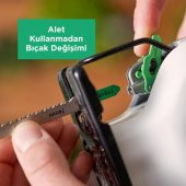 Black & Decker Reviva 12V Şarjlı Dekupaj Testere Makinesi - 5