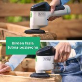 Black & Decker Reviva 12V Şarjlı Zımpara Makinesi - 4