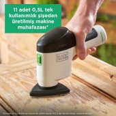 Black & Decker Reviva 12V Şarjlı Zımpara Makinesi - 6