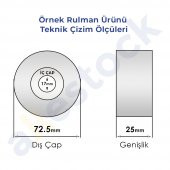 Ford Focus, Mondeo, Tourneo Connect, Transit Connect Alternatör V Kayış Gergi Rulmanı - 022145299D - 5