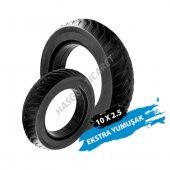 Hsgl Dış Lastik  E-Scooter  Dolgu Teker 10x250 dolma teker martı e-scooter - 2
