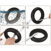 Hsgl Dış Lastik E-Scooter Dolgu Teker 10x250 dolma teker martı e-scooter - 4