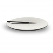 Mertaban Tabak (Kutulu)| Seramik Bisküvi 25 cm (Ham Ürün) thumbnail 1