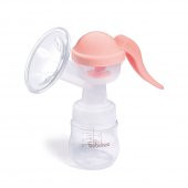 Pratik Manuel Göğüs Pompası - Silikon Göğüs Pedli Kullanışlı Rahat Kaliteli Göğüs Pompası - 1