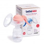 Pratik Manuel Göğüs Pompası - Silikon Göğüs Pedli Kullanışlı Rahat Kaliteli Göğüs Pompası - 4