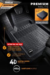 Maximum 4D Universal Havuzlu Paspas 5 Parça 1.Sınıf SİYAH - 4