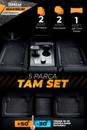 Maximum 4D Universal Havuzlu Paspas 5 Parça 1.Sınıf GRİ - 2