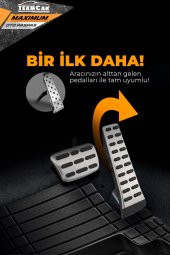 Maximum 4D Universal Havuzlu Paspas 5 Parça 1.Sınıf GRİ - 6