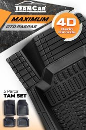 Maximum 4D Universal Havuzlu Paspas 5 Parça 1.Sınıf GRİ - 10