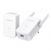 TP-Link Mercusys MP510 KIT AV1000 Gigabit Powerline Kablosuz Wİ-Fİ Kit - 1
