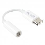 Tonex AX-03 Type-C to 3.5mm Kulaklık Dönüştürücü Kablo Beyaz - 3