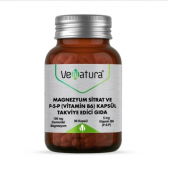 Venatura Magnezyum Sitrat ve P-5-P Vitamin B6 90 Kapsül - 1