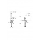 Punto Viva A41063 Lavabo Bataryası - 2