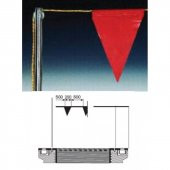 İşaret Direği(Geri Dönüş) 25 m Eninde Havuz İçin AISI 316 - 1
