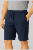 UNISEX LACİVERT ŞORT - 1