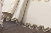 Finezza Hera Polyester Pamuk Krem Pike Takımı Çift Kişilik 6 Parça  - 1280 - 4