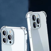 Vendas iPhone 14 Pro Max Uyumlu (14 Pro Max) Wall Serisi Airbag Köşeli Nitro Anti-Shock Silikon Kılıf - 6