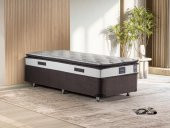 Niron King 90x190 cm Tam Ergonomik Pedli Lüks Yatak Tek Kişilik Orta Sert Özel Yatak - 1