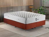 Pinotte Pi Visco Tek Kişilik Lüks Full Ortopedik Pakey Yaylı Yumuşak Yatak 120x200 cm - 1