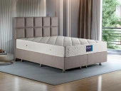 Niron Blue Pocket Çift Kişilik Lüks Full Ortopedik Paket Yaylı Orta Sert Yatak 150x200 cm - 2