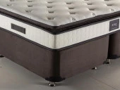 Niron King 90x190 Tek Kişilik Yatak Seti, Füme Yatak Baza Başlık Takımı - 6