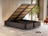 Niron Ela Füme Baza 160x200 Çift Kişilik Baza thumbnail 1