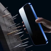 Vendas iPhone 14 Pro Uyumlu (14 Pro) W-iPrivacy HD Anti-Peep Cam Ekran Koruyucu - 10