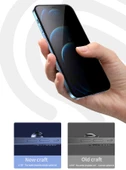 Vendas iPhone 14 Pro Uyumlu (14 Pro) W-iPrivacy HD Anti-Peep Cam Ekran Koruyucu - 6