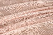 Finezza Ayçiçeği Lüx Raşel Dantel Pembe Masa Örtüsü 155x220 cm  - 1284 - 7