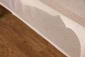 Finezza Kardelen Lüx Raşel Dantel Bej Masa Örtüsü 155x220 cm  - 1288 - 3