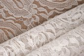 Finezza Şal Lüx Raşel Dantel Krem Masa Örtüsü 155x220 cm  - 1292 - 8