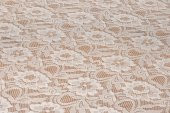 Finezza Yonca Lüx Raşel Dantel Krem Masa Örtüsü 155x220 cm  - 1293 - 7