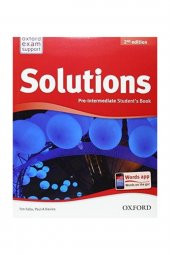 Oxford Solutıons 2ed Pre-ınter Sb +wb - 1