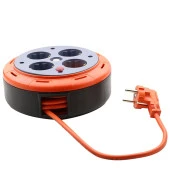 Bylion Plastik Makaralı Uzatma Kablosu Kapaksız 3x1 mm 5 Metre thumbnail 2