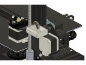 Ender 3 Pro Rulman Filament Kılavuzu Ve Yayın Sensörü Plastik Aparat - 2