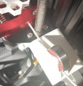 Ender 3 Pro Rulman Filament Kılavuzu Ve Yayın Sensörü Plastik Aparat - 3