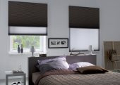 Katlanır Cam Balkon Perdesi - Plicell Plise Perde - Ofis Perdesi - Çiftli Sistem - 2