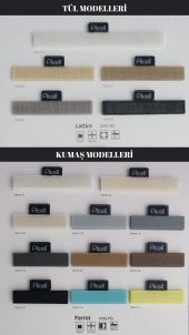 Katlanır Cam Balkon Perdesi - Plicell Plise Perde - Ofis Perdesi - Çiftli Sistem - 7