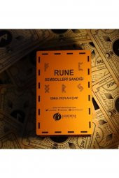 Rune Sembolleri Sandığı Ahşap Kutulu - 1