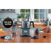 Karaca Mastermaid Power Multifunctional 10 in 1 Galaxy Grey Gıda Hazırlama Seti 2000w thumbnail 3