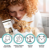 Vets Health Anti-Hairball Paste Kediler için Tüy Yumağı Önleyici Pasta 100g - 2