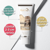 Vets Health Anti-Hairball Paste Kediler için Tüy Yumağı Önleyici Pasta 100g - 5
