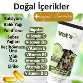 Vets Health Multi Vitamin Paste Kedi ve Köpekler İçin Vitamin Desteği Pasta 100g - 3