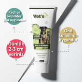 Vets Health Multi Vitamin Paste Kedi ve Köpekler İçin Vitamin Desteği Pasta 100g - 4