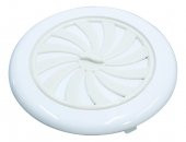 Baca Kapağı Ayarlı Dönerli Havalandırma Kombi Soba Havalık 16.5cm - 1