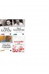 Ted Bundy - Ted Kaczynski - Charles Manson - Seri Katiller Tarihi 4 Kitap Takım - Arkın Gelişin - 1