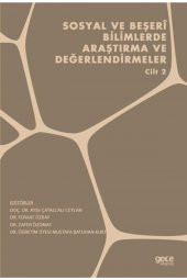Sosyal Ve Beşerî Bilimlerde Araştırma Ve Değerlendirmeler Cilt 2 - 1