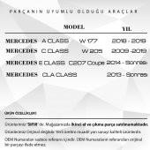 Mercedes W205 W177 C,CLA, A, E Class için Sunroof Tamir Takımı - 2