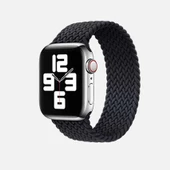 Apple Watch 40mm KRD-32 Small Hasır Örgü Dizayn Kordon - 5